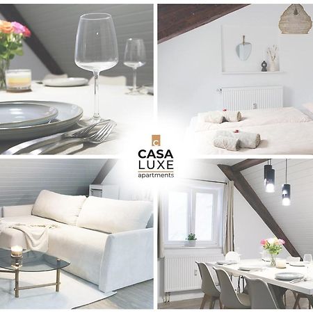 Casa Luxe - 80Qm - Stadtmitte - Familienfreundlich - Parkplatz - 5Km Zum Legoland Günzburg Buitenkant foto